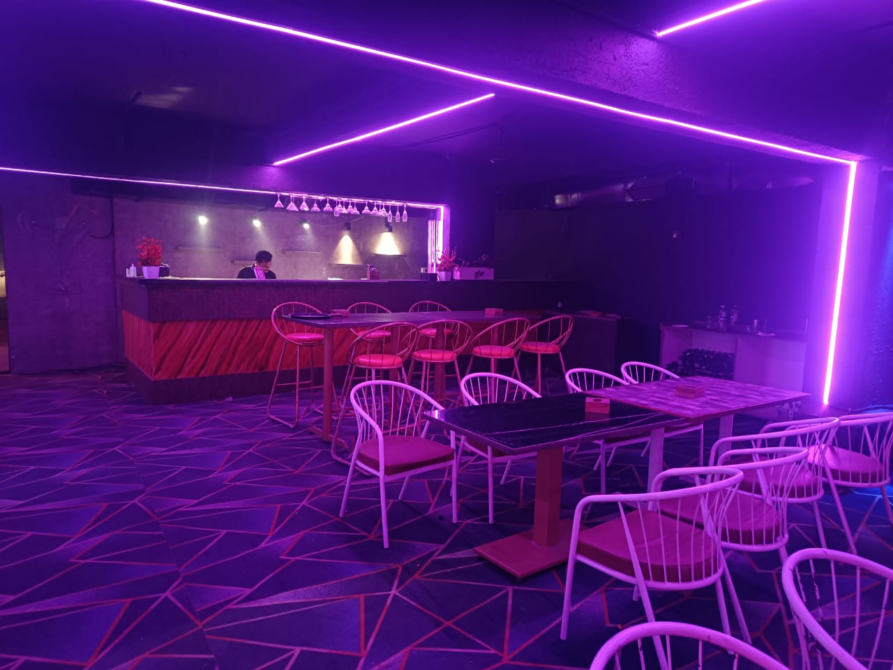 Bar lounge seating